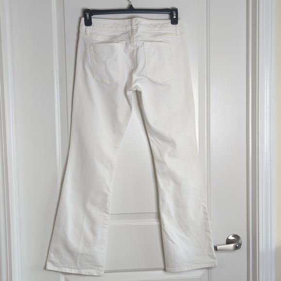 Gap 1969 Sexy Bootcut White Denim Classic 5 Pocket Style Jeans 28P - Picture 6 of 11